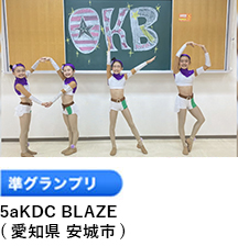 準グランプリ 「5aKDC BLAZE」 （愛知県 安城市）